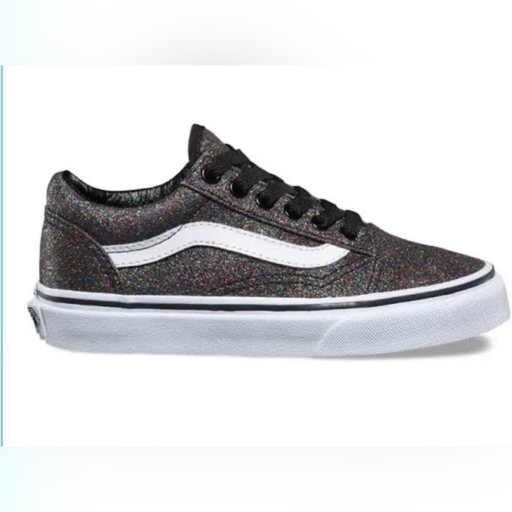 Black Glitter Old Skool Vans
